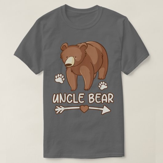 uncle bear tshirt for mens, uncle bear cubs tee sh (Design voorkant)