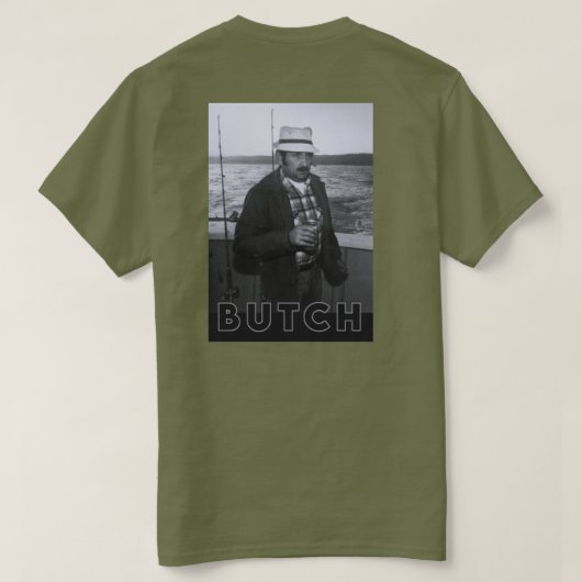 UNCLE BUTCH - mannen T-shirt (Design achterkant)