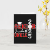 Uncle Bysebyll Senior 2025 CL van 2025 Afstuderen Kaart (Gele Bloem)