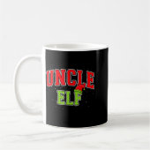 Uncle Elf Christmas Family Matching Group Xmas Unc Koffiemok (Links)
