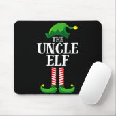 Uncle Elf Matching Family Christmas Party Pajama  Muismat (Met muis)
