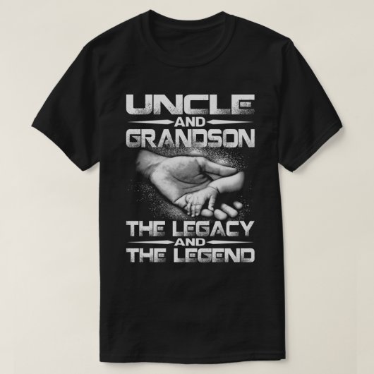 UNCLE en GRANDSON de Legende en de Legacy T-shi T-shirt (Design voorkant)