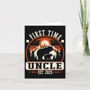 Uncle Est 2025 voor nieuwe vader Funny Father Kaart