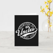 Uncle Est 2026 New Uncle Announcement Promoted To Kaart (Gele Bloem)