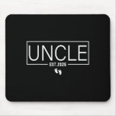 Uncle Est. 2026 New Uncle Promoted To Uncle Est. 2 Muismat (Voorkant)