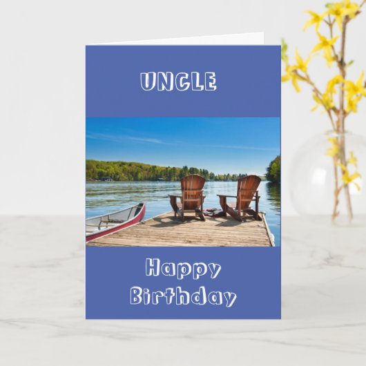 **UNCLE** GEBRUIK UW GROTE KAART (Gele Bloem)