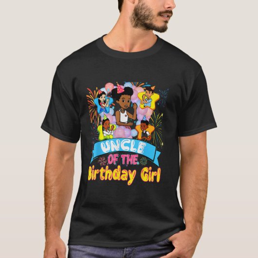Uncle Gracie's Corner Birthday Dolls Schattige Par T-shirt (Voorkant)