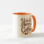 Uncle Henry's Coffee: Gezellig  Mok ontwerp (Voorkant rechts)