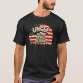 Uncle Het Man The Myth De legende Mannen USA Flag T-shirt (Voorkant)