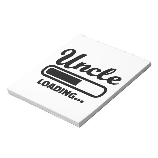 Uncle loading notitieblok (Linkerzijde)