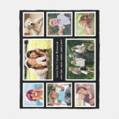 Uncle Love You Fotocollage Fleece Deken (Voorkant)