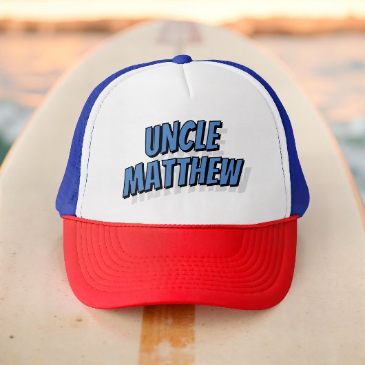 Uncle Modern Eenvoudige Cool Comic Trucker Pet