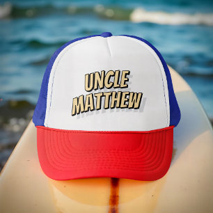 Uncle Modern Eenvoudige Cool Comic Trucker Pet