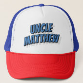 Uncle Modern Eenvoudige Cool Comic Trucker Pet (Voorkant)