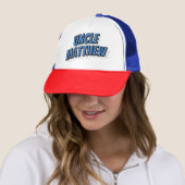 Uncle Modern Eenvoudige Cool Comic Trucker Pet (In situ)