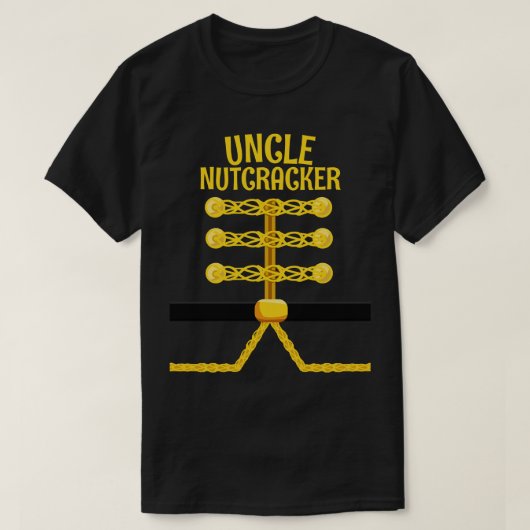UNCLE Notenkraker Matching Familie Kerstmis T-shirt (Design voorkant)