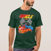 Uncle Of The Birthday Boy Race Birthday Party Raci T-shirt (Voorkant)