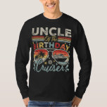 Uncle of the Birthday Cruiser Vakantie Mannen LS T-shirt<br><div class="desc">Uncle of the Birthday Cruiser Vacation Funny Crew Grafisch ontwerp Gift T-shirt Mannen Basic T-shirt met lange mouwen Classic Collectie.</div>