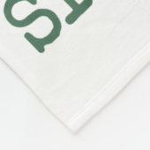 Uncle Of The Silly Goose First Birthday Family Mat Fleece Deken (Hoek)