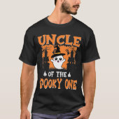 Uncle of the Spooky One, 1St Birthday Halloween  T-shirt (Voorkant)
