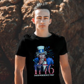 Uncle Sam 1776 Onafhankelijkheidsdag T-shirt