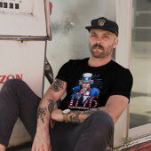 Uncle Sam 1776 Onafhankelijkheidsdag T-shirt