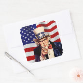 Uncle Sam 1 Sticker (Envelop)