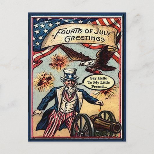 Uncle Sam 4e postkaart (Voorkant)