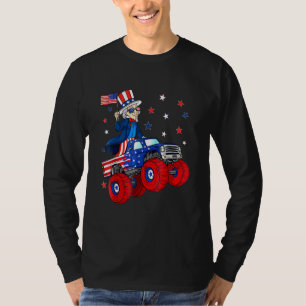 Uncle Sam 4th Juli Patriottische Amerika Onafhanke T-shirt