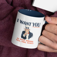 Uncle Sam Custom Bericht Grappig Patriottisch