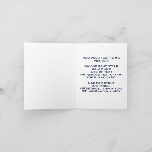 Uncle Sam Day Kaart (Binnen)