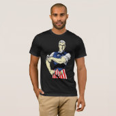 Uncle Sam: Doe je Sleeves omhoog T-shirt (Voorkant volledig)
