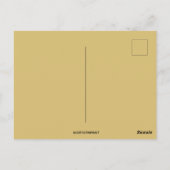 Uncle Sam en de Patriottische Mars Briefkaart (Achterkant)