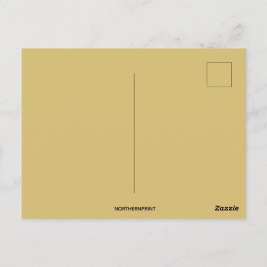 Uncle Sam en de Patriottische Mars Briefkaart (Achterkant)