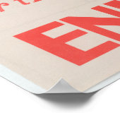 Uncle Sam Enlistment Propaganda Poster (Hoek)