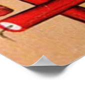 Uncle Sam Fireworks Child op 4 juli Poster (Hoek)