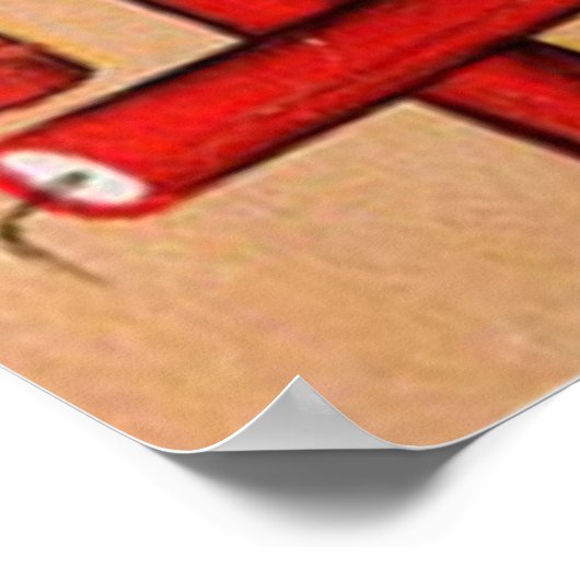 Uncle Sam Fireworks Child op 4 juli Poster (Hoek)