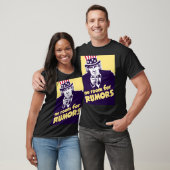 Uncle Sam Geen ruimte voor geruchten Propaganda T-shirt (Unisex)