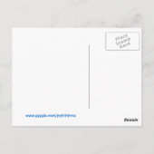 Uncle Sam Happy Birthday America Tshirt Briefkaart (Achterkant)