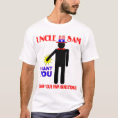 UNCLE SAM, IK WIL JE T-SHIRT (Voorkant)