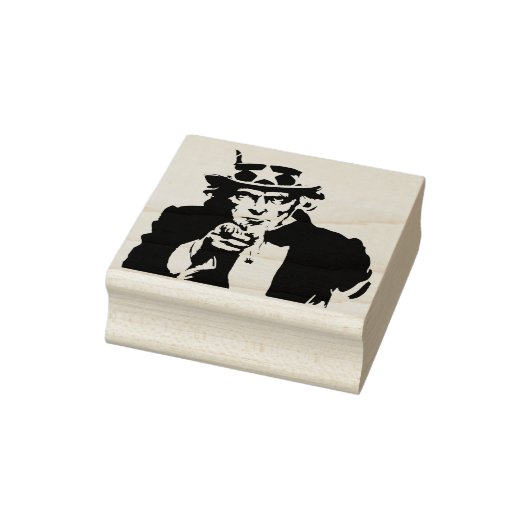 Uncle Sam kunststempel Rubberstempel (Stempel)
