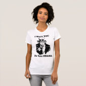 Uncle Sam Obama T-shirt (Voorkant volledig)