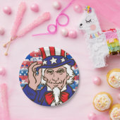 Uncle Sam Paper Bord (Feest)