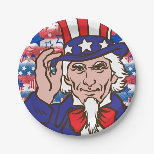 Uncle Sam Paper Bord (Voorkant)