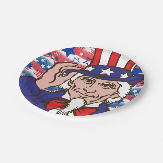 Uncle Sam Paper Bord (Gekanteld)