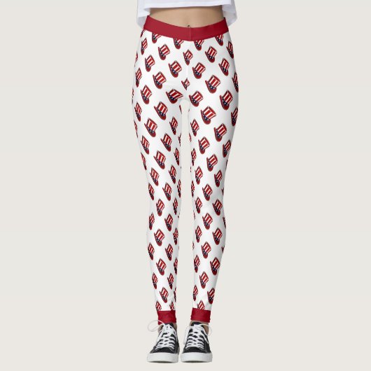 Uncle Sam Petten Leggings (Voorkant)