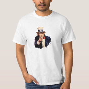 UNCLE SAM-PUNT T-SHIRT