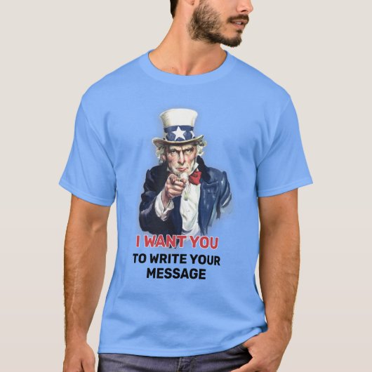 Uncle Sam Recruiting T-shirt (Voorkant)