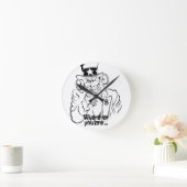 Uncle Sam Round Clock Ronde Klok (Huis)