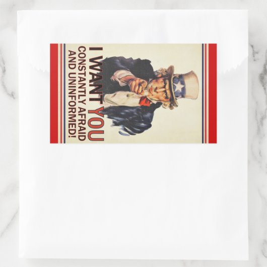 Uncle Sam Satire Sticker Set (Tas)